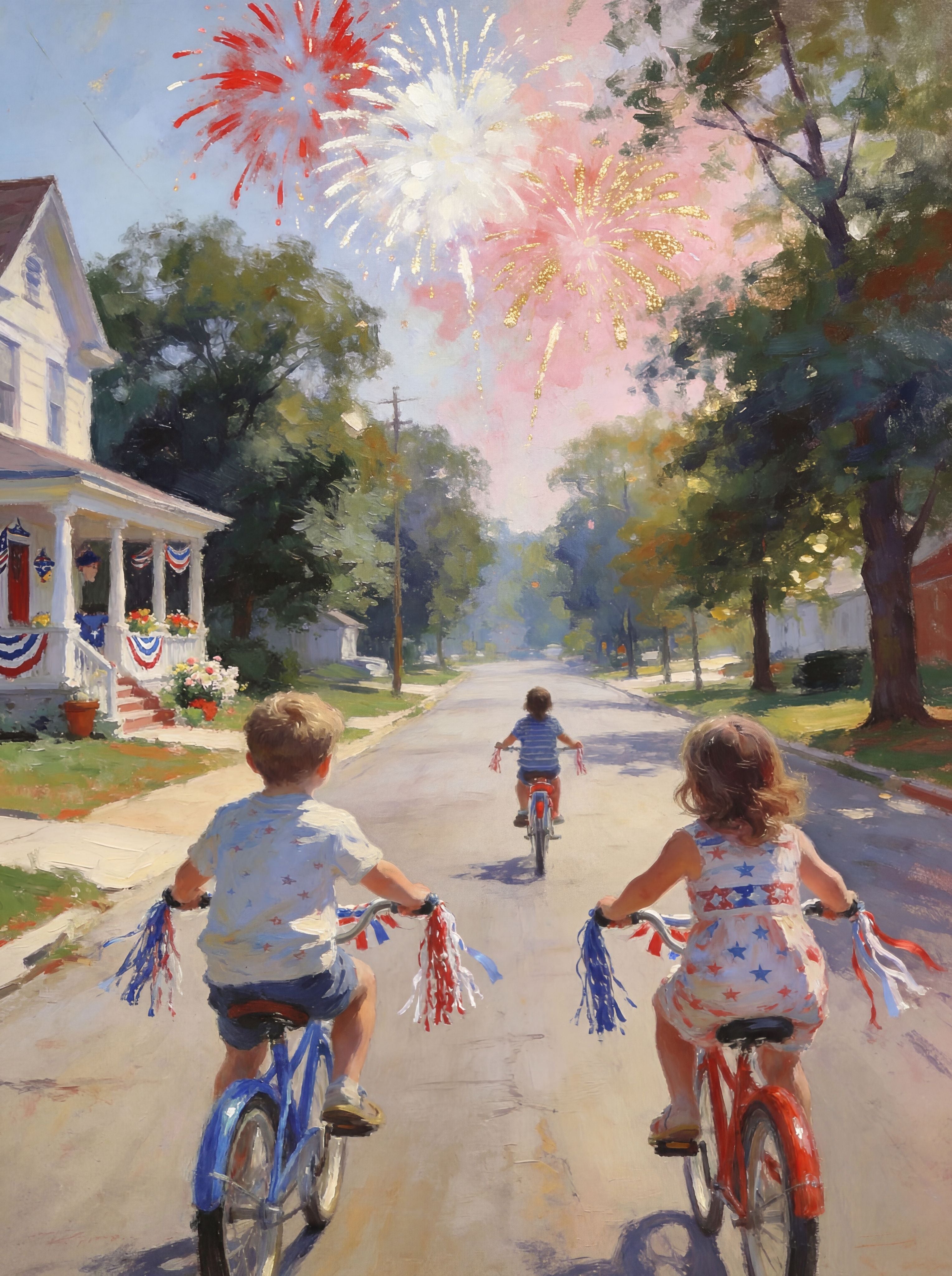 Pedals Beneath the Fireworks