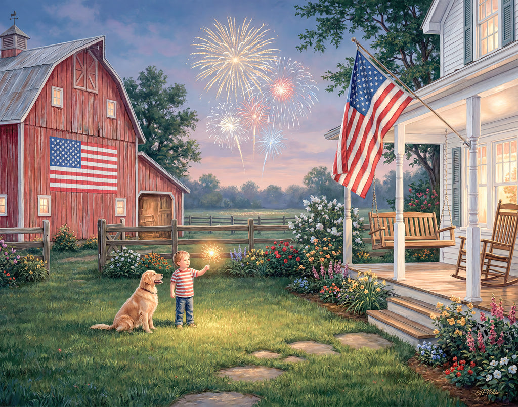 His Best Friend, His Flag