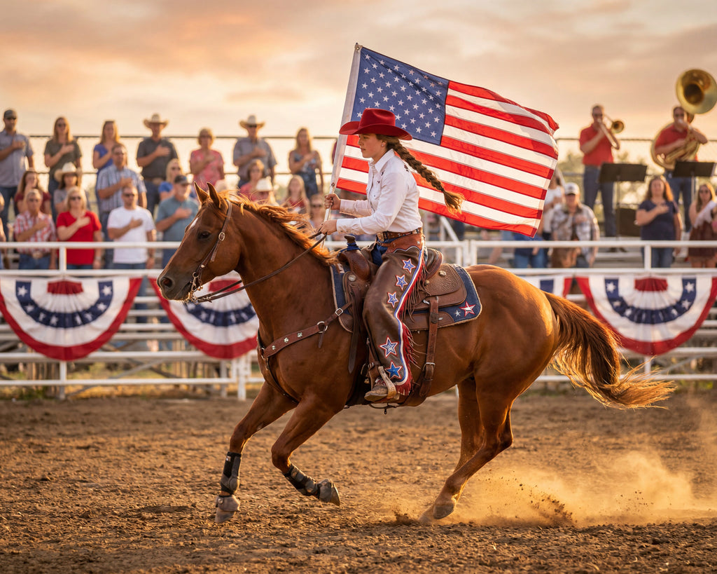 Rodeo Under the July Sky