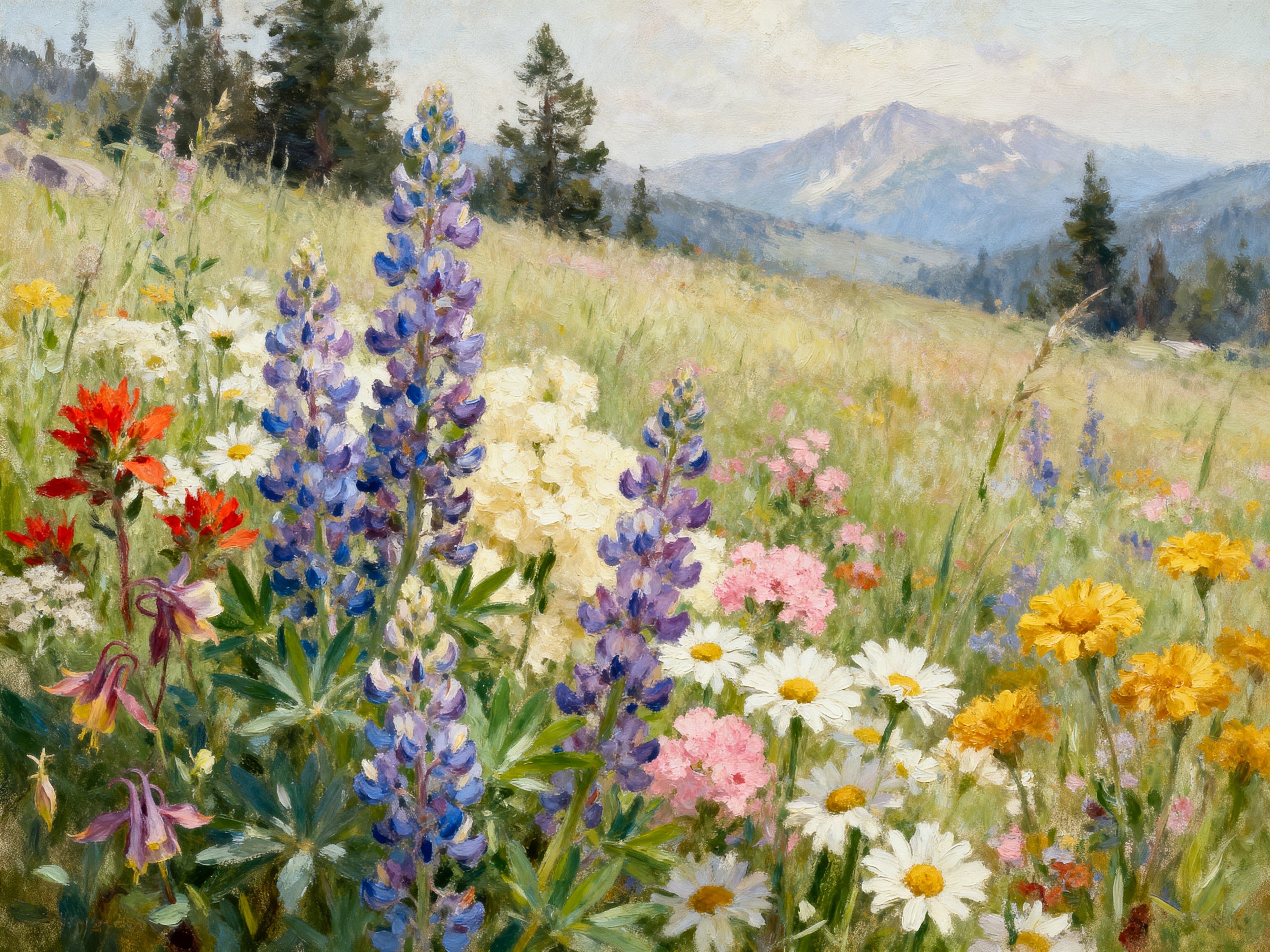 Meadow After the Rain
