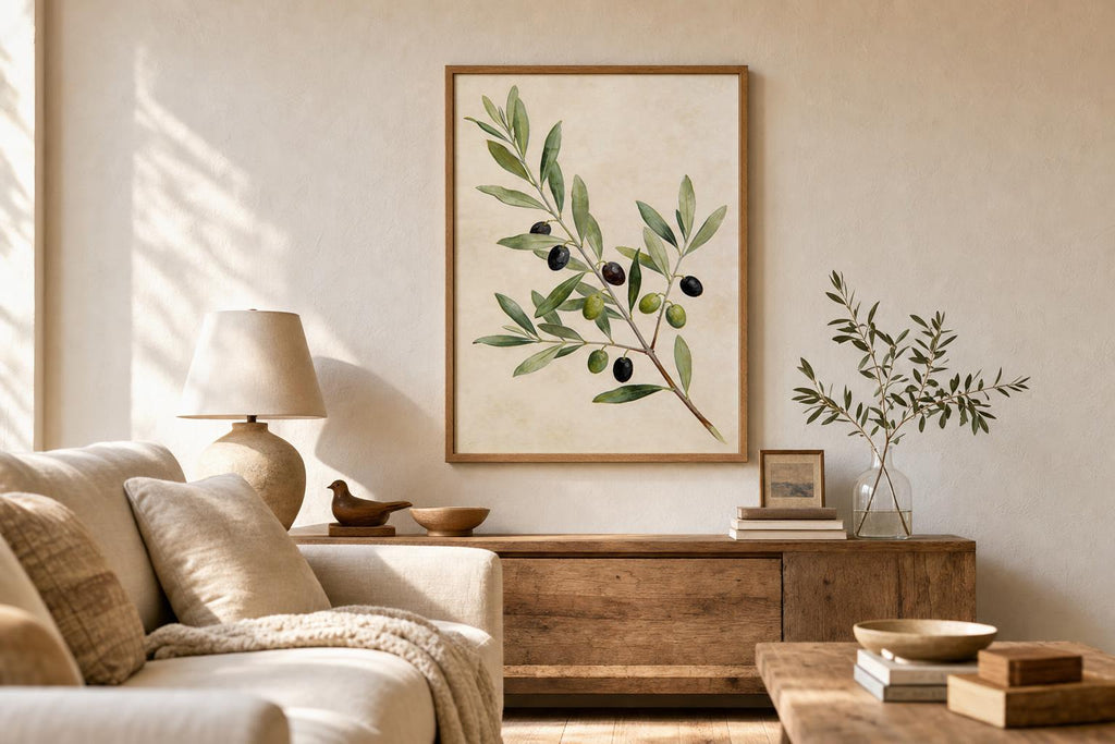 A Branch for Peace framed room mockup 2