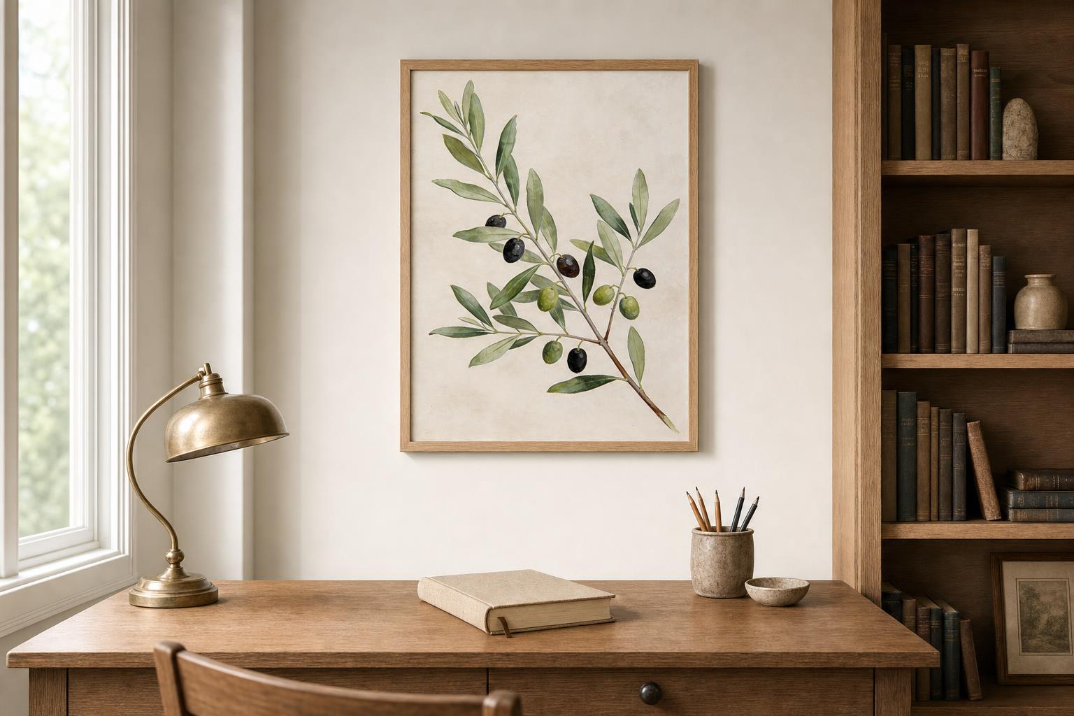 A Branch for Peace framed room mockup 3
