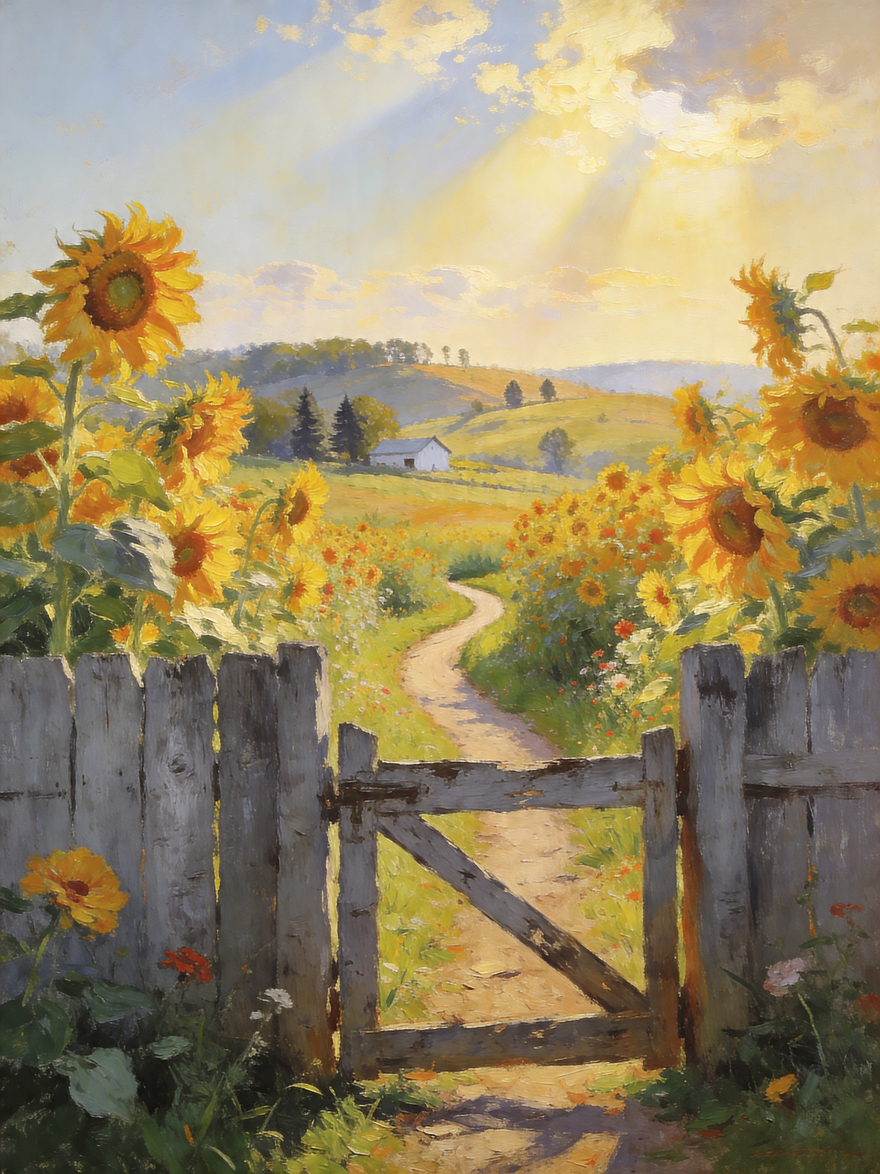 Sun-Washed Petals III