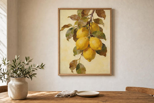 Bright Lemons framed room mockup 1