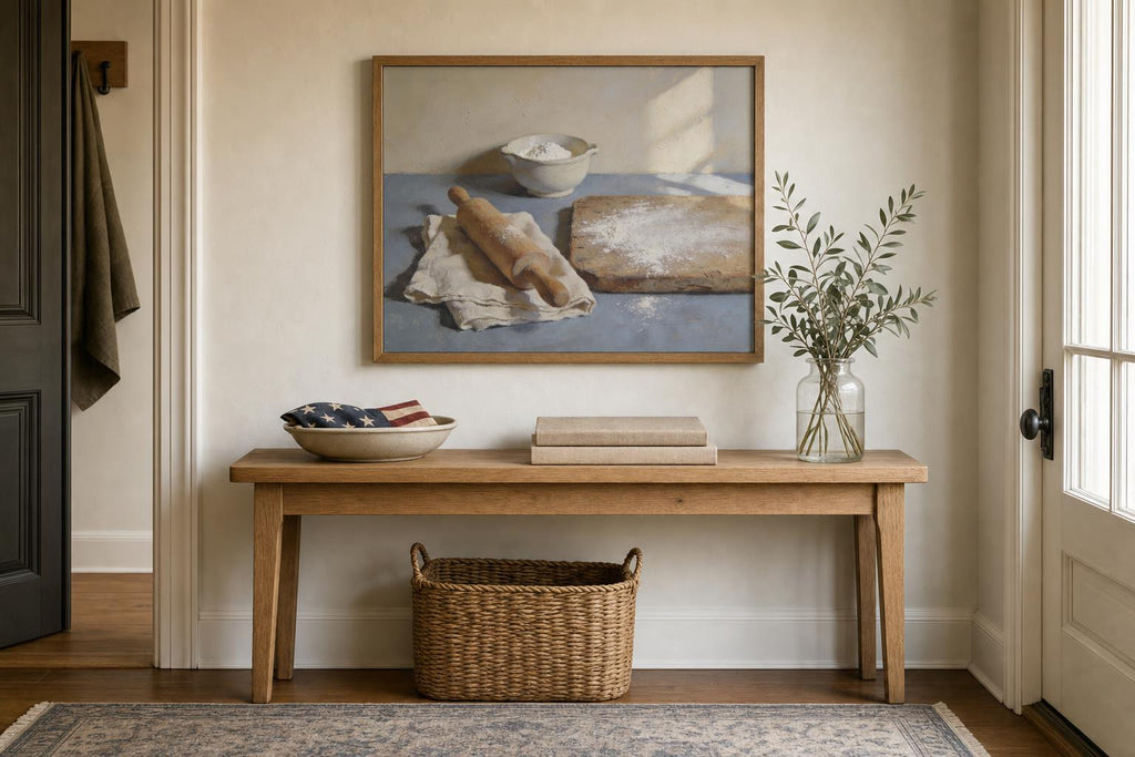 Baker's Counter framed room mockup 1
